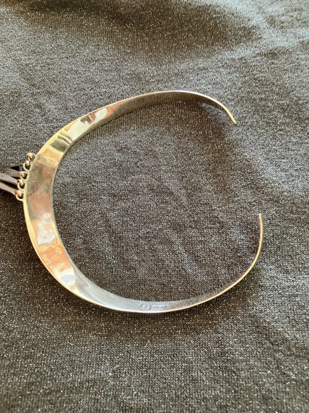 Vintage Sterling Silver Chocker Handcrafted in Taxco, Mexico - Picture 2 of 7
